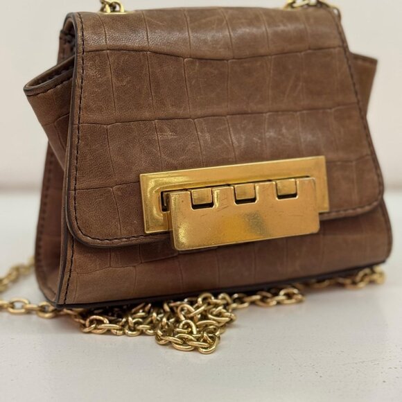 ZAC POSEN Embossed Leather Bag - Picture 8 of 8